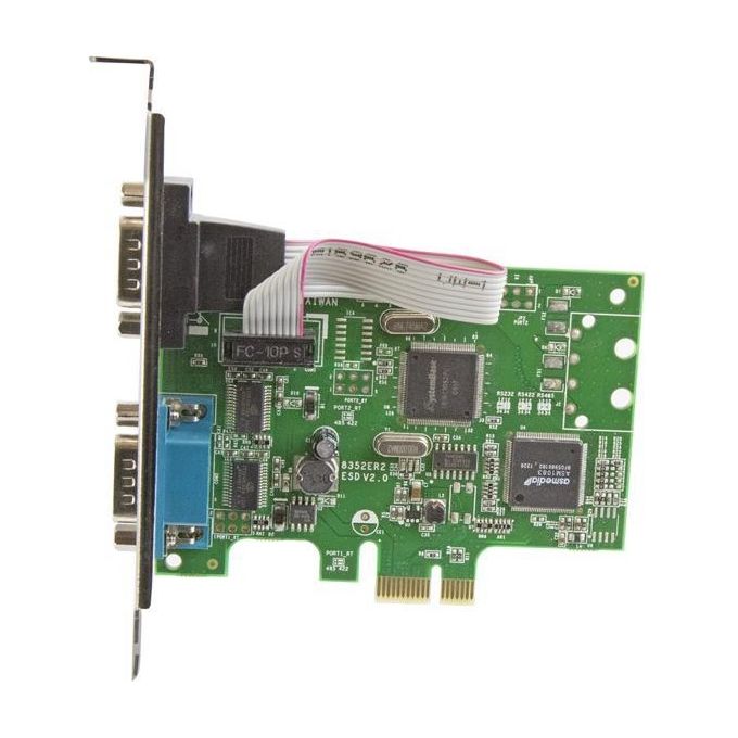 Startech - Comp. Cards and Adattatores 2-port pci Express Serial card W-16c1050 Uart-rs232 Serial card