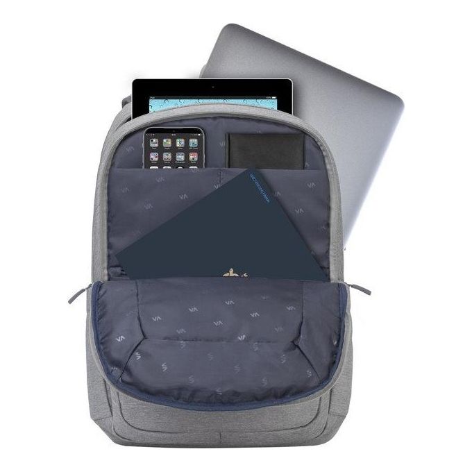 Rivacase 7760 Zaino per Notebook 15,6'' Grigio Suzuka