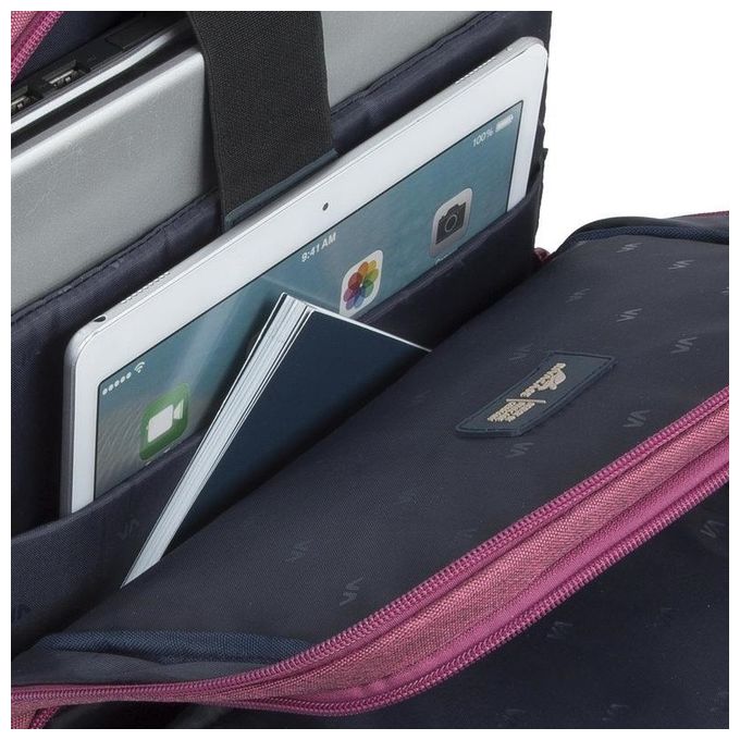RivaCase 7760 SUZUKA Zaino per Laptop 15,6 Pollici Poliestere RPET Rosso