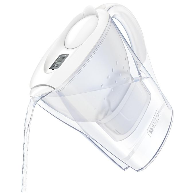 Brita 1024037 Marella Caraffa Filtrante 2,4 L filtro MAXTRA+ incluso colore Bianco Trasparente
