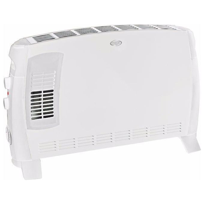 Argo Jazz T Termoconvettore Elettrico Turbo Timer Bianco