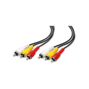 Nuova Video Suono Cavo A-V 3+3 Rca 1,5mt