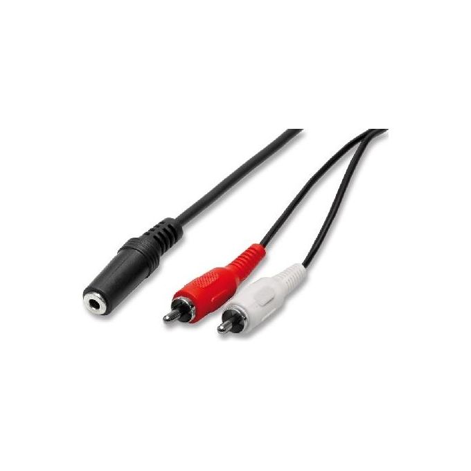 Nuova Video Suono Cavo 2-00 Presa Jack 3,5mm-2 Rca 1,5mt