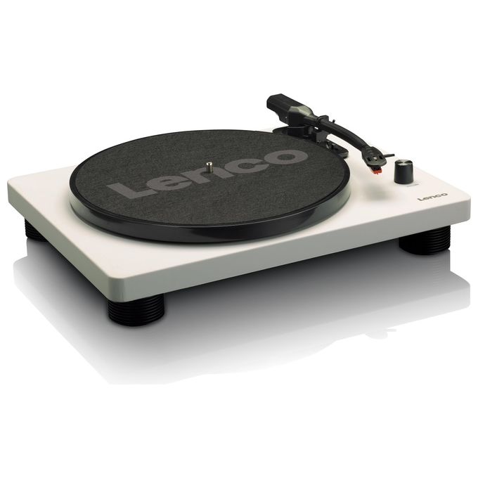Lenco LS-50GY Giradischi con Altoparlanti Integrati 2x3W USB RCA 33 45 78 rpm colore Grigio