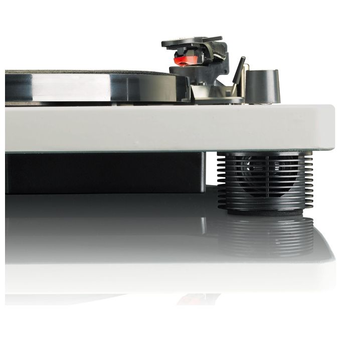 Lenco LS-50GY Giradischi con Altoparlanti Integrati 2x3W USB RCA 33 45 78 rpm colore Grigio