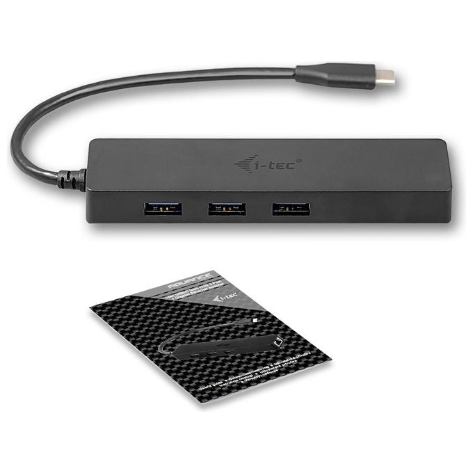 I-tec Advance C31GL3SLIM Hub di Interfaccia Usb 3.0 Type-C 5000Mbit-s Nero
