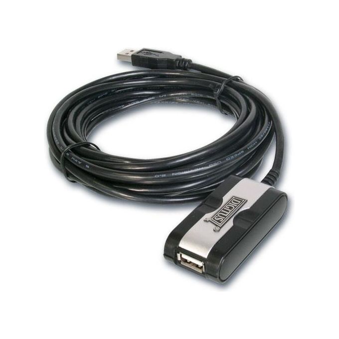 Digitus estensore di linea usb 2.0 maschio-femmina con cavo da mt. 5