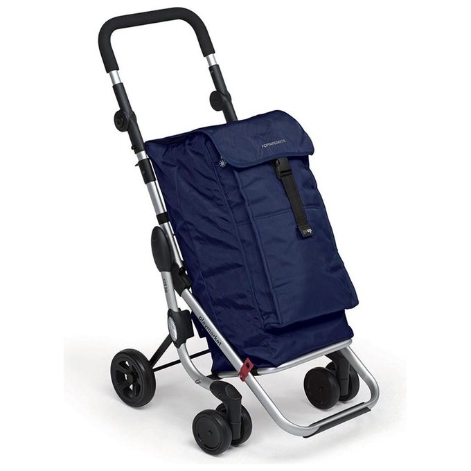 Foppapedretti 105881 Carrello Porta Spesa 38Lt Blu Navy