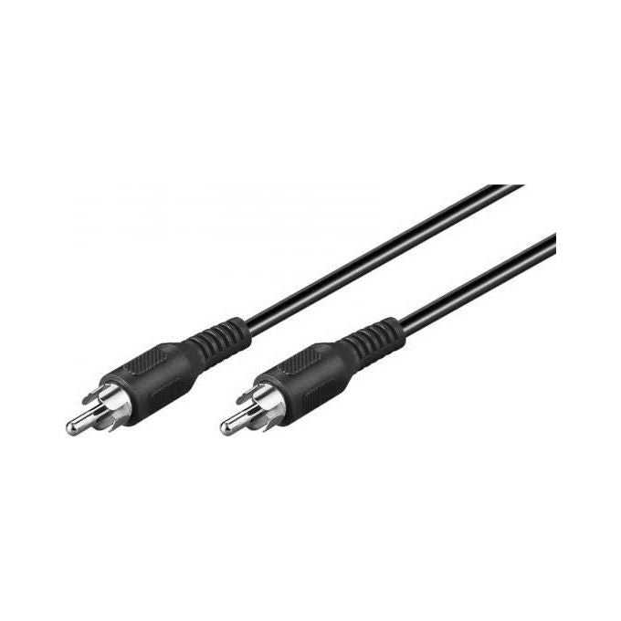 Link cavo audio stereo connettori cinch (rca) maschio-maschio mt.2