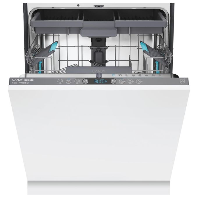 Candy CI 6C4F1PA Rapido Lavastoviglie Incasso 16 coperti Classe C 44 dB 8 programmi Wi-Fi Bluetooth (82x60x55 cm) colore Antracite