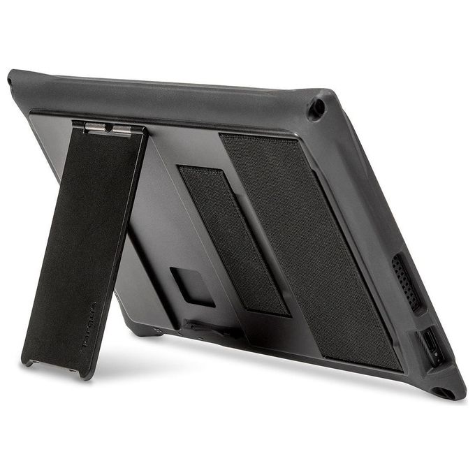 Targus THD472GLZ Field-Ready Custodia Protettiva per Tablet Dell Venue Pro 8'' 5855 con Cavalletto a Mani Libere Protezione Cadute Grado Militare Impermeabile Chiusura Sicura colore Nero