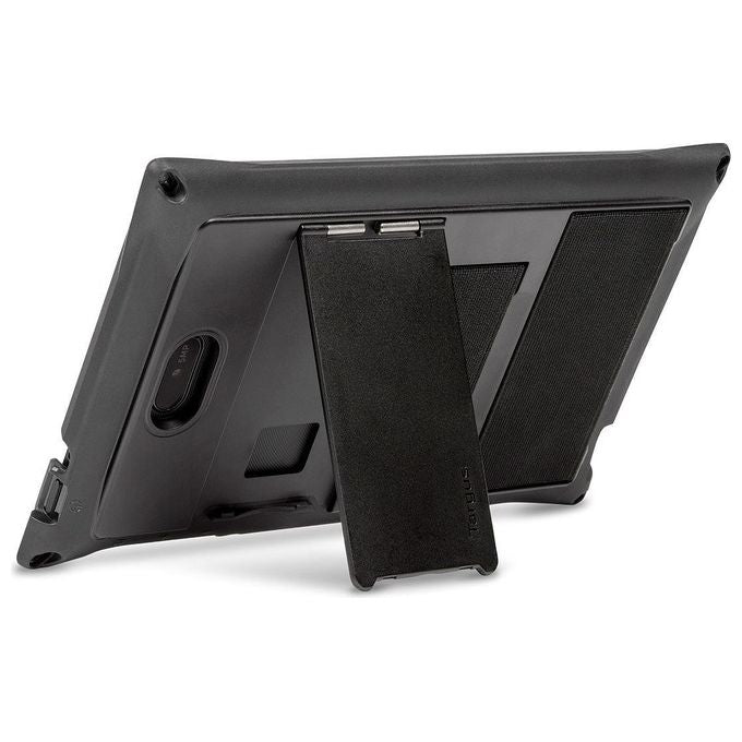 Targus THD472GLZ Field-Ready Custodia Protettiva per Tablet Dell Venue Pro 8'' 5855 con Cavalletto a Mani Libere Protezione Cadute Grado Militare Impermeabile Chiusura Sicura colore Nero