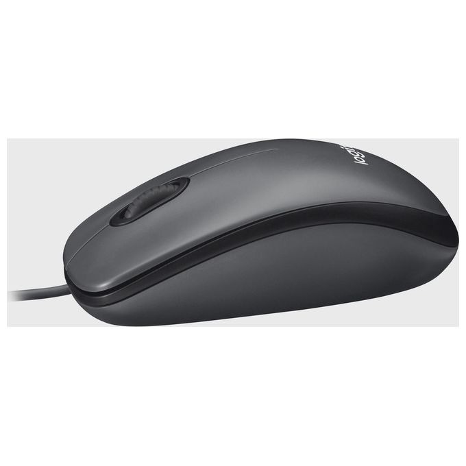 Logitech M100 Mouse Ambidestro USB Tipo A Ottico 1000 DPI