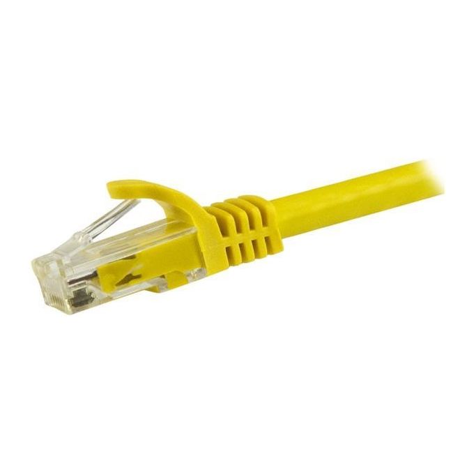 Startech.com Cavo Patch Cat6 15mt Filo di Rame Connettore Antistrappo Giallo