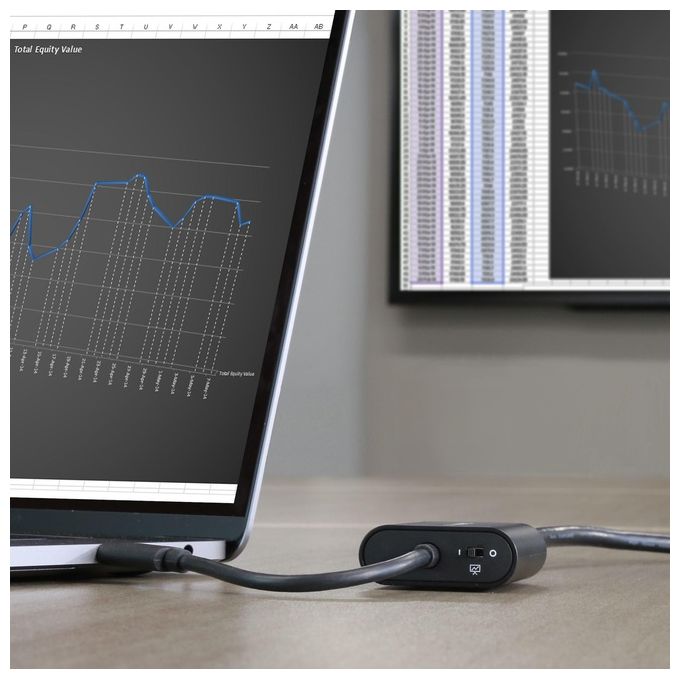 Startech Adattatore USB-C a HDMI - con Switch di Modalita' Presentazione - 4k 60Hz