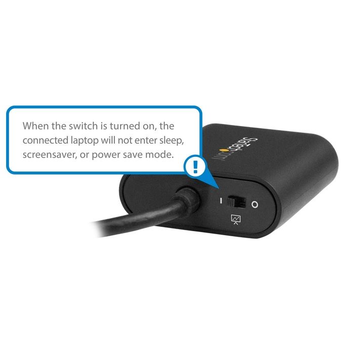 Startech Adattatore USB-C a VGA con Switch Modalita' Presentazione - 1920x1200