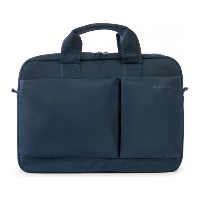 Tucano BPB15-B Borsa in Nylon Resistente Notebook Fino a 15,6'' Blu