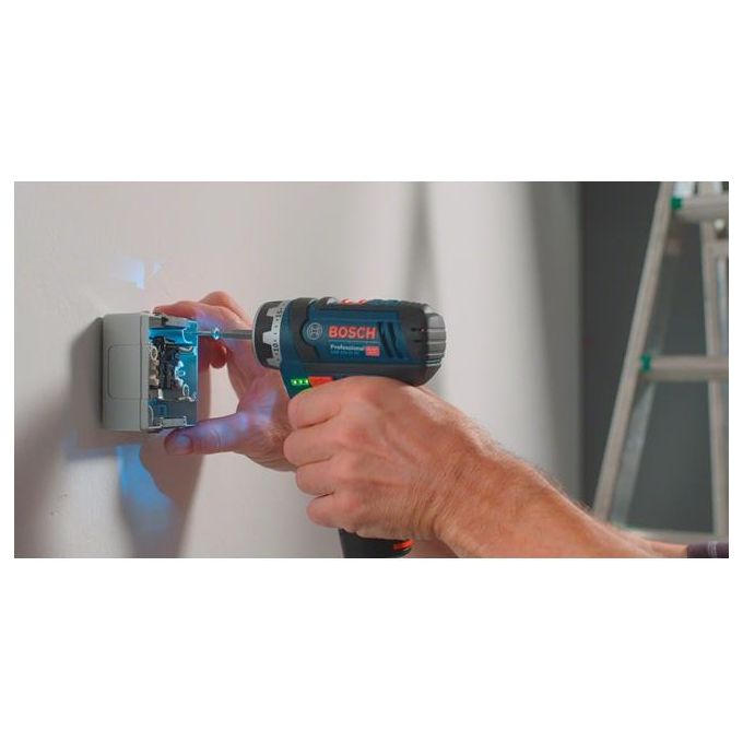 Bosch GSR 12V-15 FC Trapano Avvitatore a Batteria al Litio Nero-Blu - SENZA batteria e caricabatterie