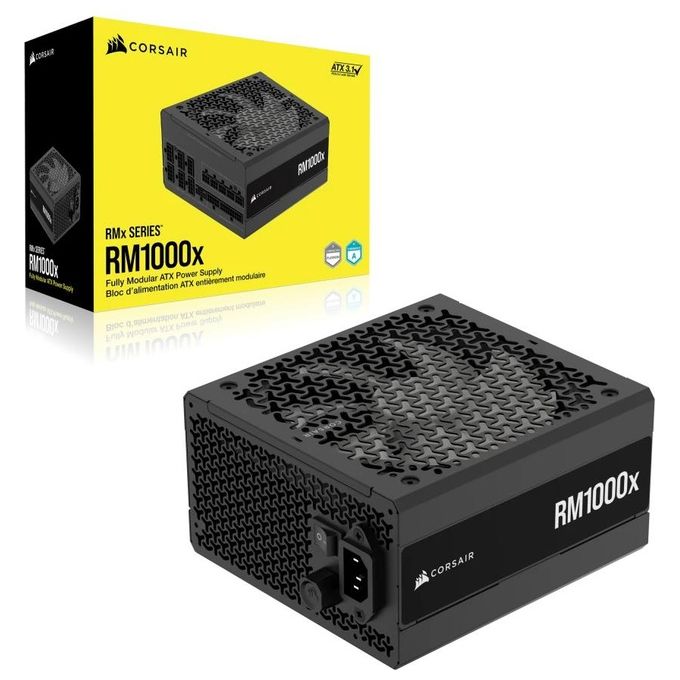 Corsair CP-9020271-EU RMx Series Alimentatore 1000 W ATX 3.1 80 PLUS Gold Completamente Modulare colore Nero