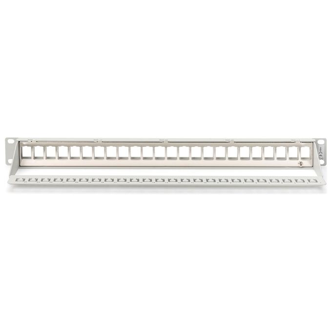 Digitus pannello patch modulare 24 porte (vuoto) 1 hu colore grigio ral 7035