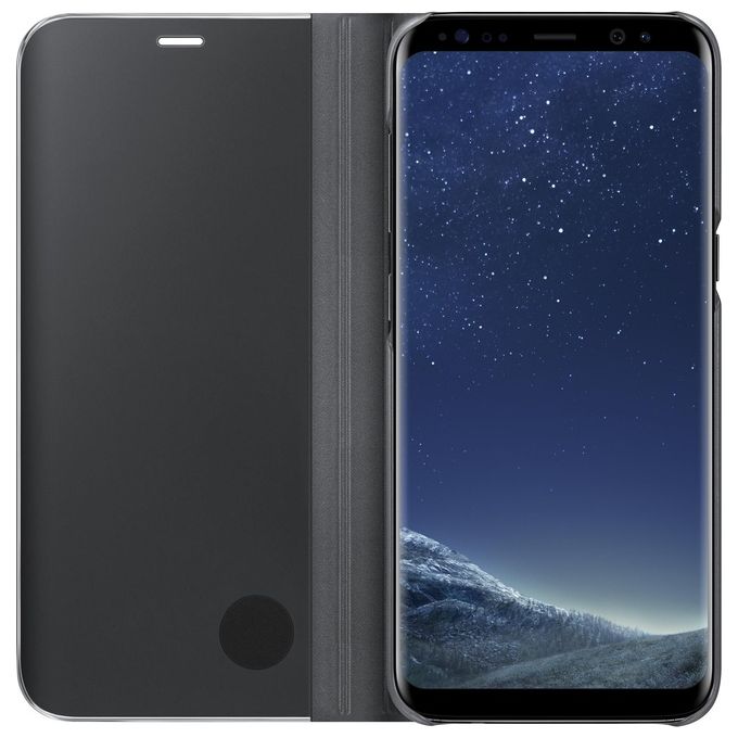 Samsung EF-ZG950CBEGWW Galaxy S8 Clear View Standing Cover, Nero