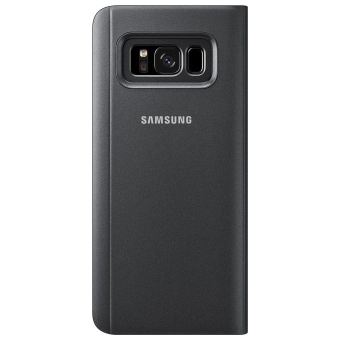 Samsung EF-ZG950CBEGWW Galaxy S8 Clear View Standing Cover, Nero