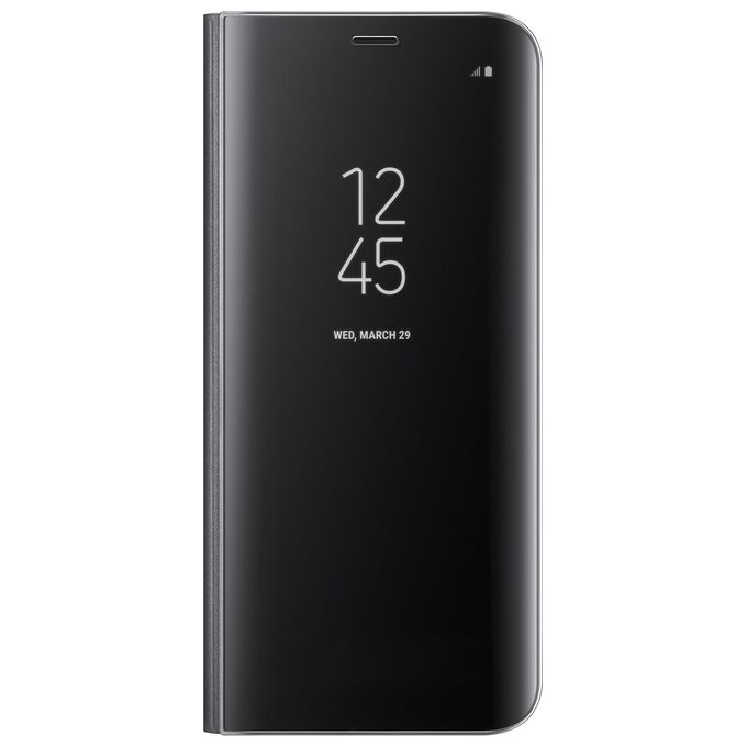 Samsung EF-ZG950CBEGWW Galaxy S8 Clear View Standing Cover, Nero