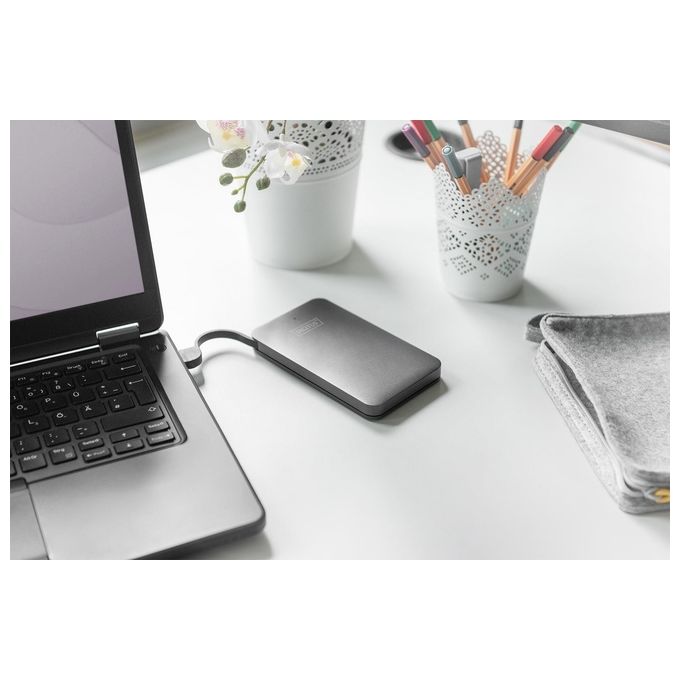 Digitus box esterno per ssd-hdd 2,5, sata 3 - usb 3.0