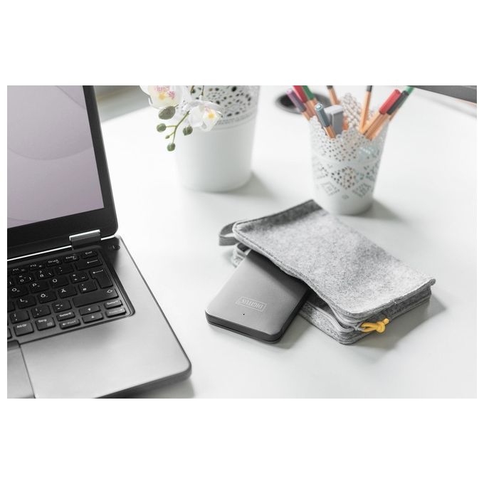 Digitus box esterno per ssd-hdd 2,5, sata 3 - usb 3.0