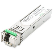Digitus DN-81205 Modulo SFP+ Bidirezionale Fibra Ottica Monomodale 10 Gbps 10 km TX1330 RX1270 DDM colore Metallico