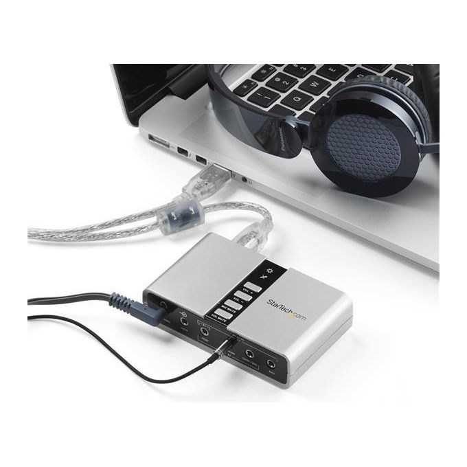 StarTech.com Scheda Audio Esterna Usb 71 Con Audio Digitale S-pdif