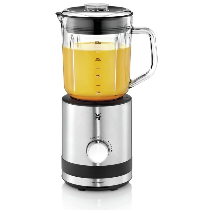 WMF 416490011 KITCHENminis Frullatore 0,8 L 400W 5 velocita' tecnologia Perfect Cut 6 lame acciaio inossidabile colore Nero