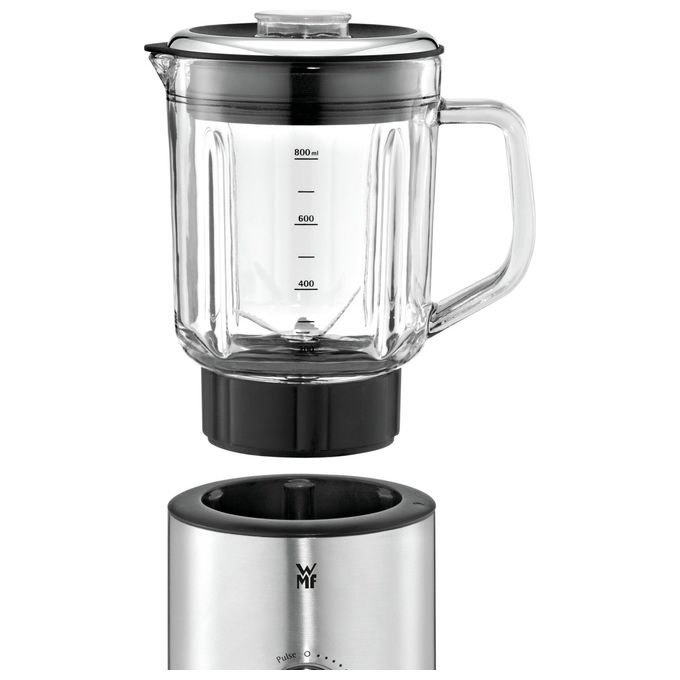 WMF 416490011 KITCHENminis Frullatore 0,8 L 400W 5 velocita' tecnologia Perfect Cut 6 lame acciaio inossidabile colore Nero