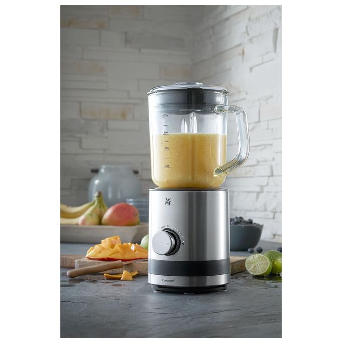 WMF 416490011 KITCHENminis Frullatore 0,8 L 400W 5 velocita' tecnologia Perfect Cut 6 lame acciaio inossidabile colore Nero