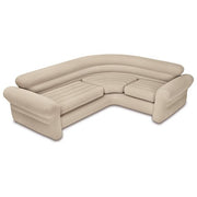 Intex Sofa' Gonfiabile Beige 2.57 m x 2.03 m x 76 cm per Piscine e Campeggio