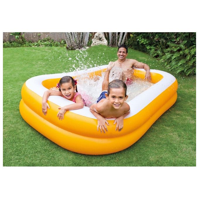 Intex Mandarin Swim Center Family Pool Piscina per bambini fuori terra Piscina per bambini 229 x 152 x 48 cm Single