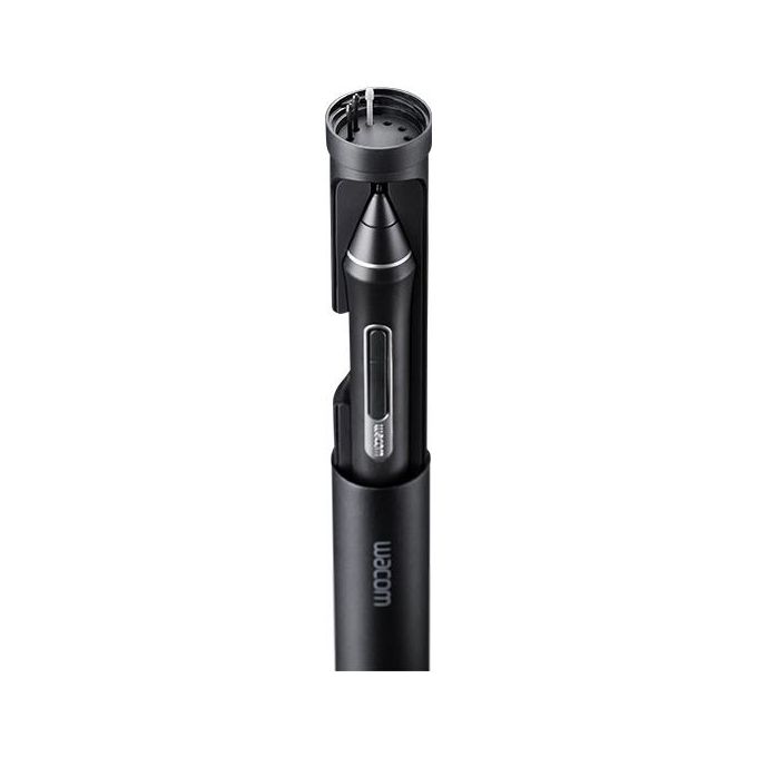 Wacom KP-504E-00DZ Pro Pen 2 Penna Digitale 8192 Livelli Pressione Riconoscimento Inclinazione Fino a 60° Connessione EMR Senza Batterie colore Nero
