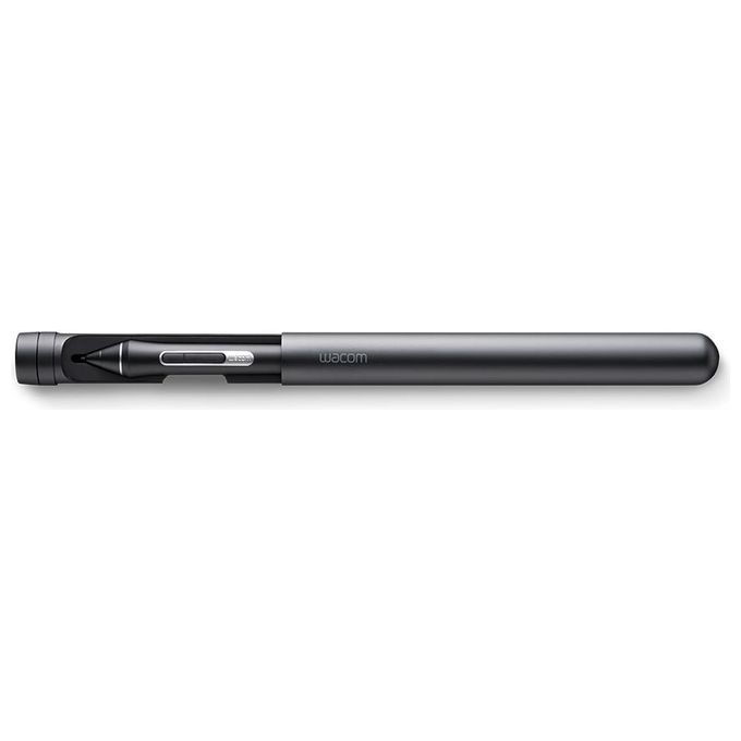 Wacom KP-504E-00DZ Pro Pen 2 Penna Digitale 8192 Livelli Pressione Riconoscimento Inclinazione Fino a 60° Connessione EMR Senza Batterie colore Nero