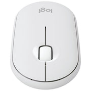 Logitech Pebble 2 M350s Mouse Ambidestro RF senza Fili  Bluetooth Ottico 4000 DPI Offwhite