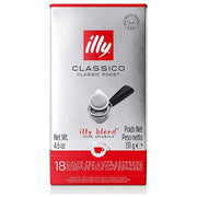 Illy Caffe' in Cialde ESE Mono Splitdose Tostato Classico 1 Confezione da 18 Cialde
