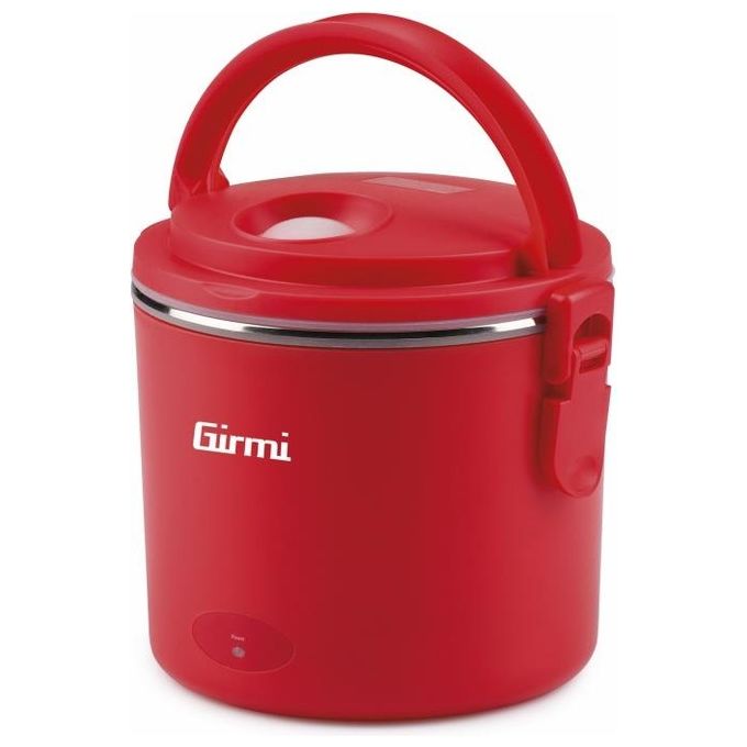 Girmi SC01 Scaldavivande 0,7 Litri 40W Inox Rosso
