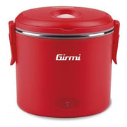 Girmi SC01 Scaldavivande 0,7 Litri 40W Inox Rosso