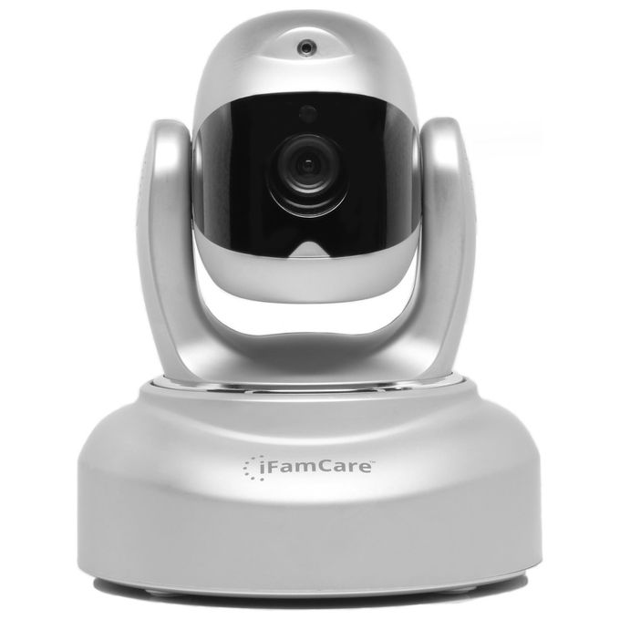 Ifamcare Helmet Home Monitor Wi-Fi digitale 1080P Full HD per iPhone e Android Argento