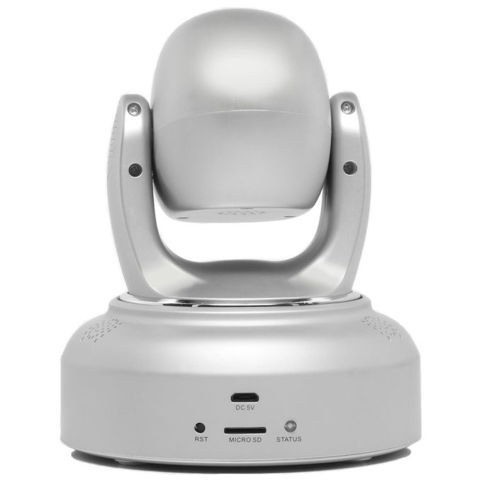 Ifamcare Helmet Home Monitor Wi-Fi digitale 1080P Full HD per iPhone e Android Argento