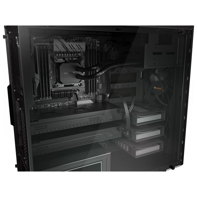 Be Quiet! Pure Base 600 Window Case Atx 7 Hdd Slot 2xUsb 3.0 1xAudio Nero