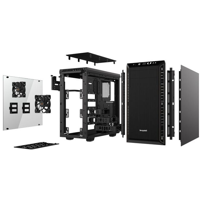 Be Quiet! Pure Base 600 Window Case Atx 7 Hdd Slot 2xUsb 3.0 1xAudio Nero