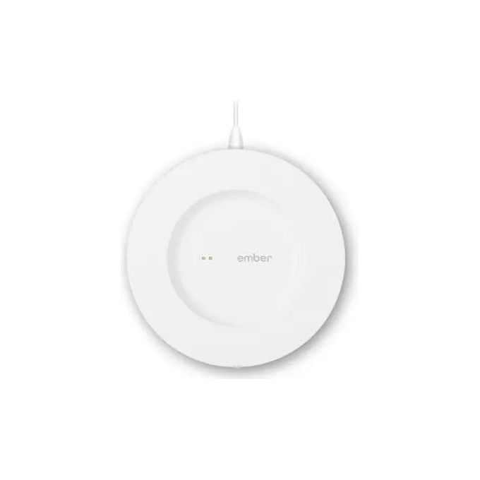 Ember CM19XC1002EU Charging Coaster 2 Caricatore per Tazze Termiche Compatibile con Tutte le Tazze Ember di Prima e Seconda Generazione colore Bianco
