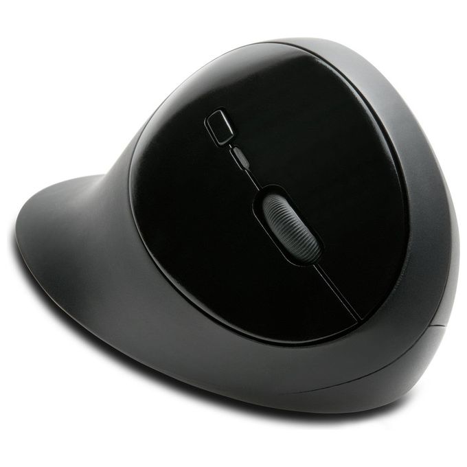 Kensington K75404EU Mouse Pro Fit Ergo wireless 6 pulsanti DPI regolabili 800 1200 1600 connessione wireless 2.4 GHz e Bluetooth colore Nero
