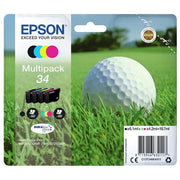 Epson multipack ink Pallina golf 34k-cmy