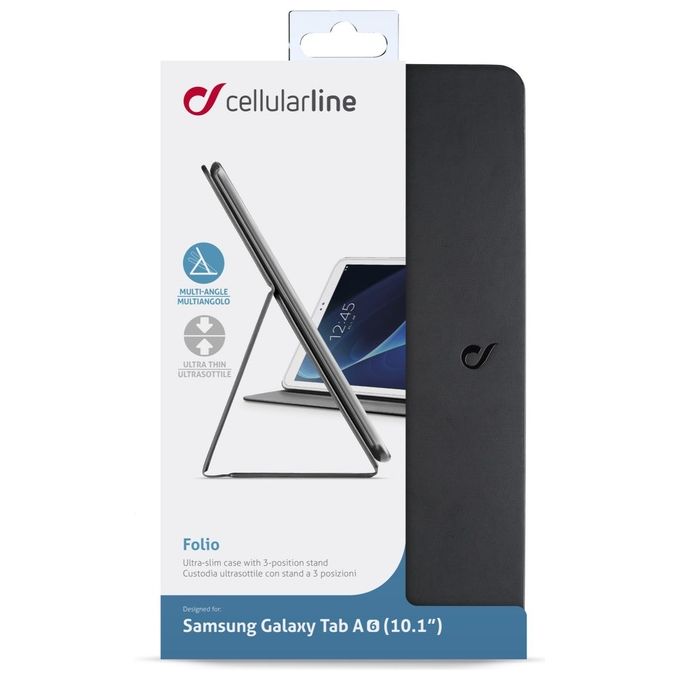 Cellular Line Custodia Stand per Galaxy Tab A 2016 10,1